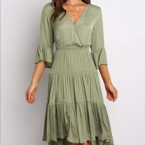 Petal & Pup Ellen green dress